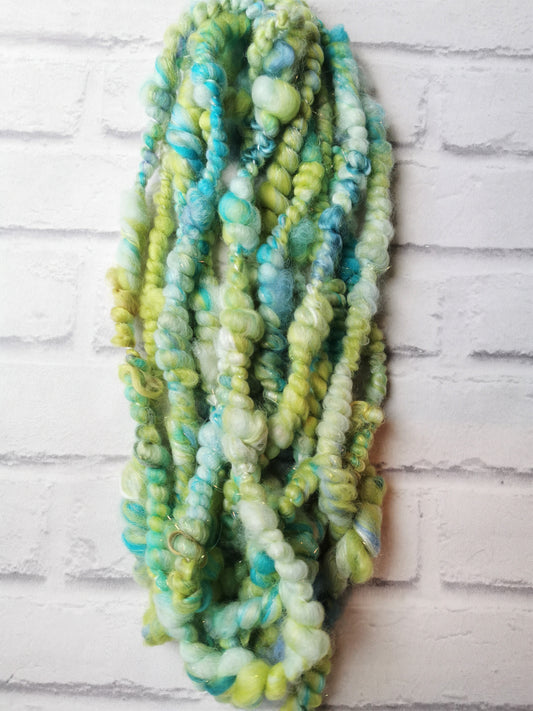 Apple Sky - Handspun Art Yarn