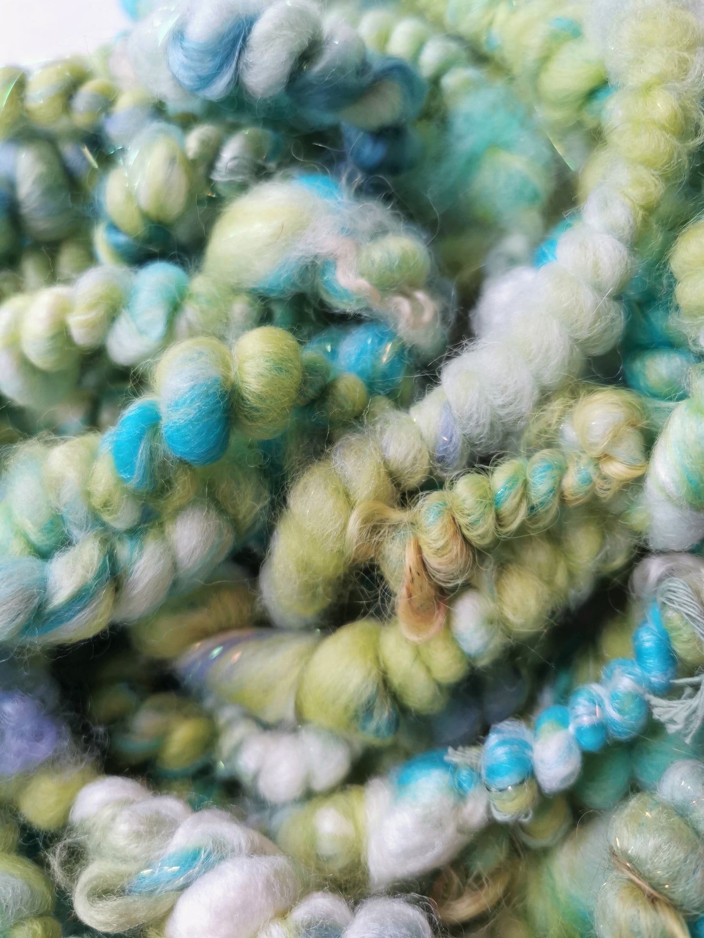 Apple Sky - Handspun Art Yarn
