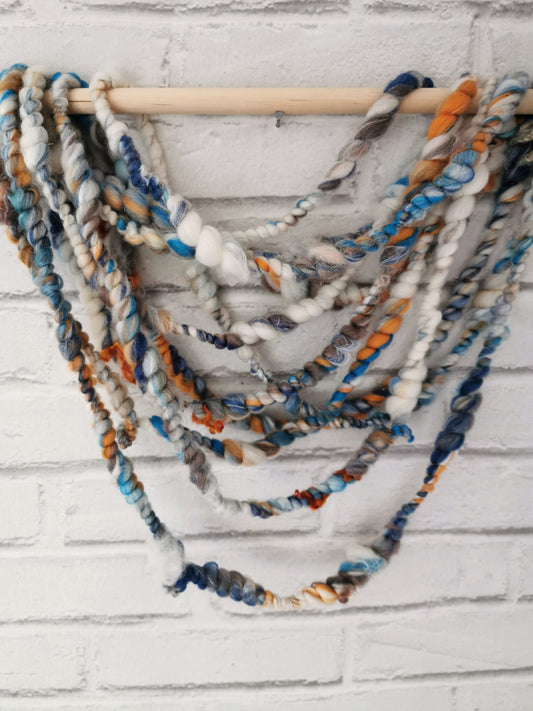 Autumn Seas - Handspun Art Yarn