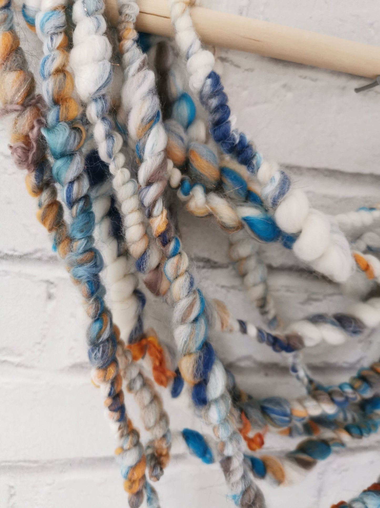 Autumn Seas - Handspun Art Yarn