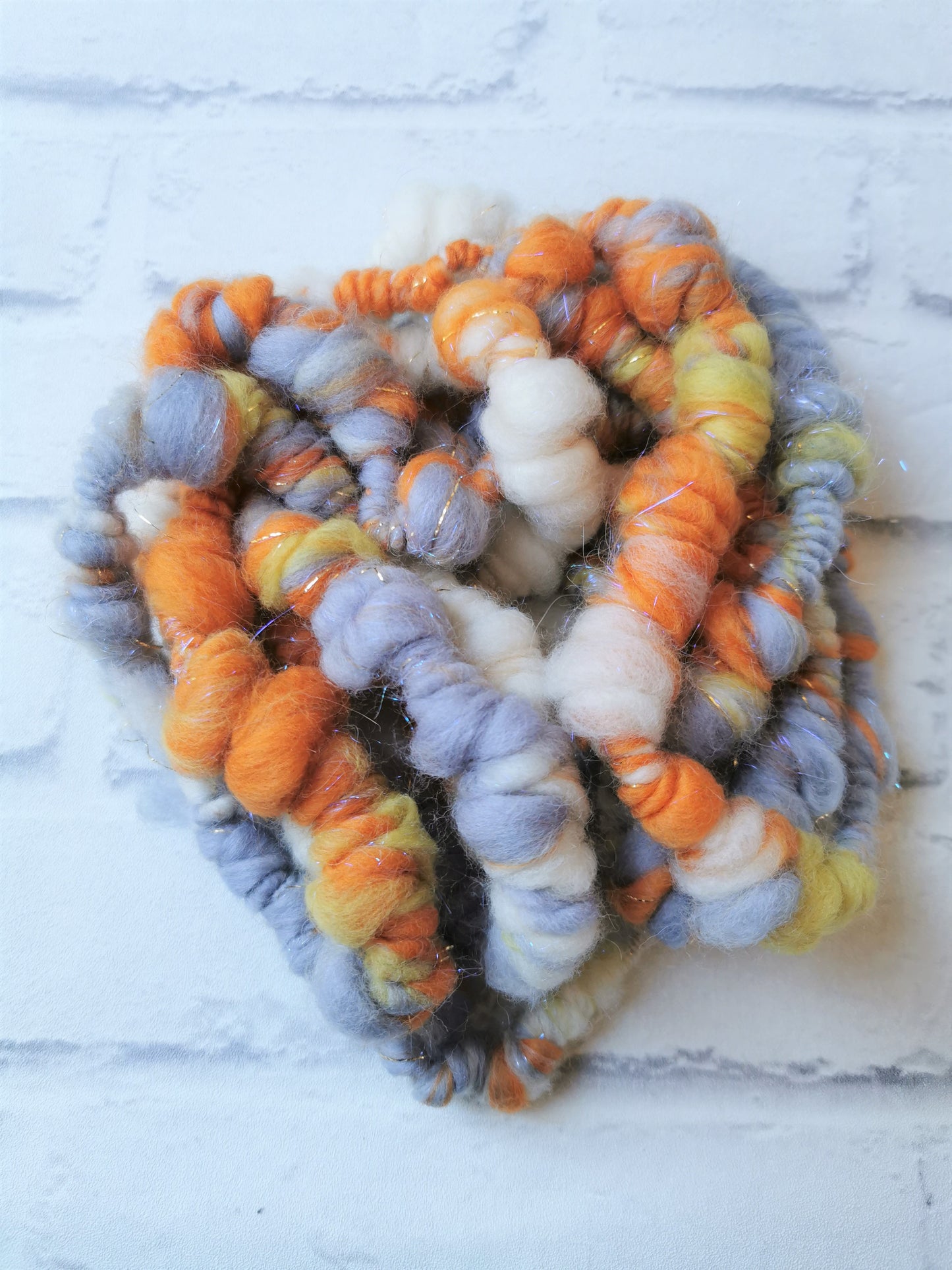Citrus & Seal - Handspun Art Yarn