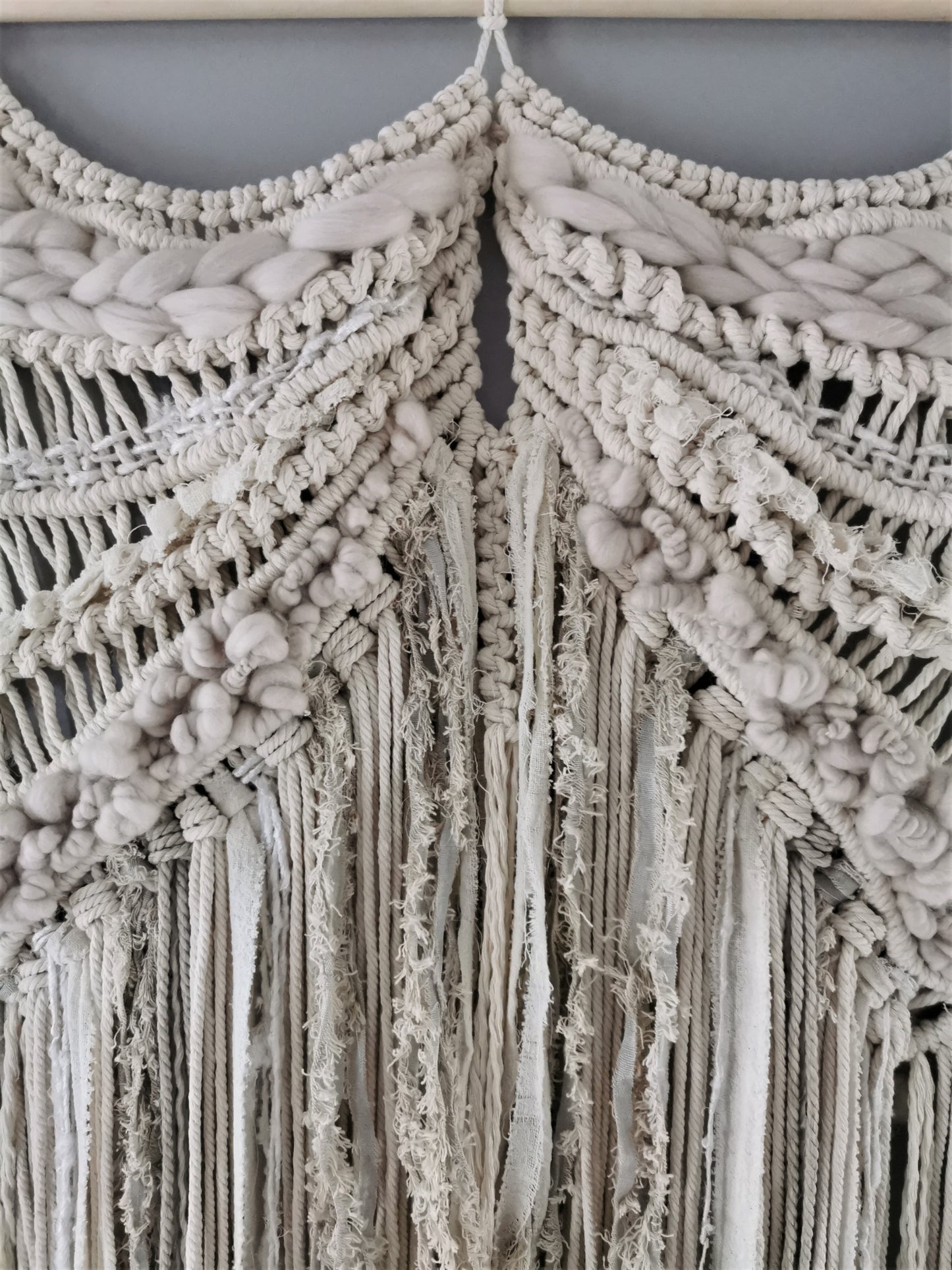 Fallen Angel - Macrame Wall Art