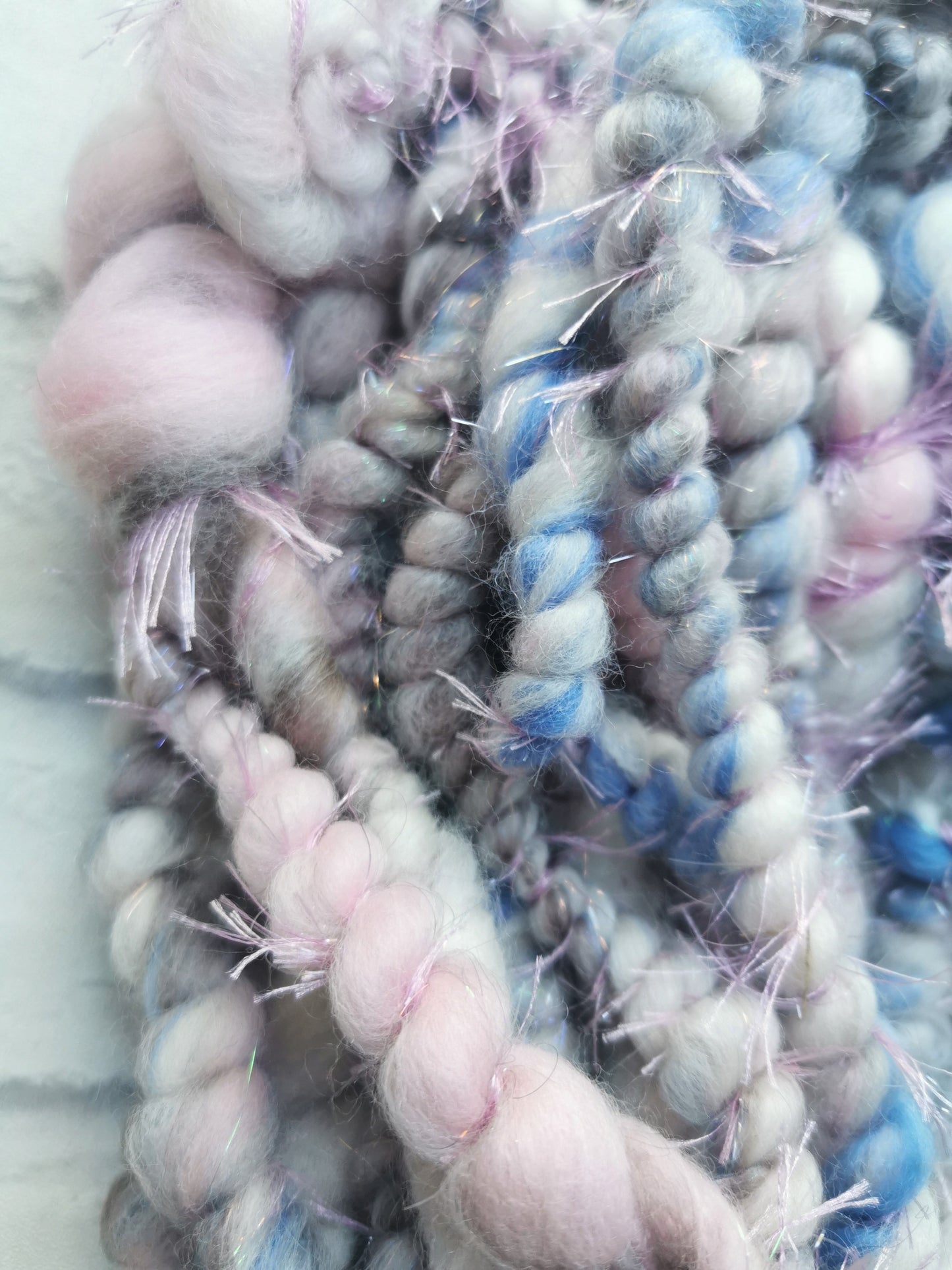 Peek a Boo - Handspun Art Yarn
