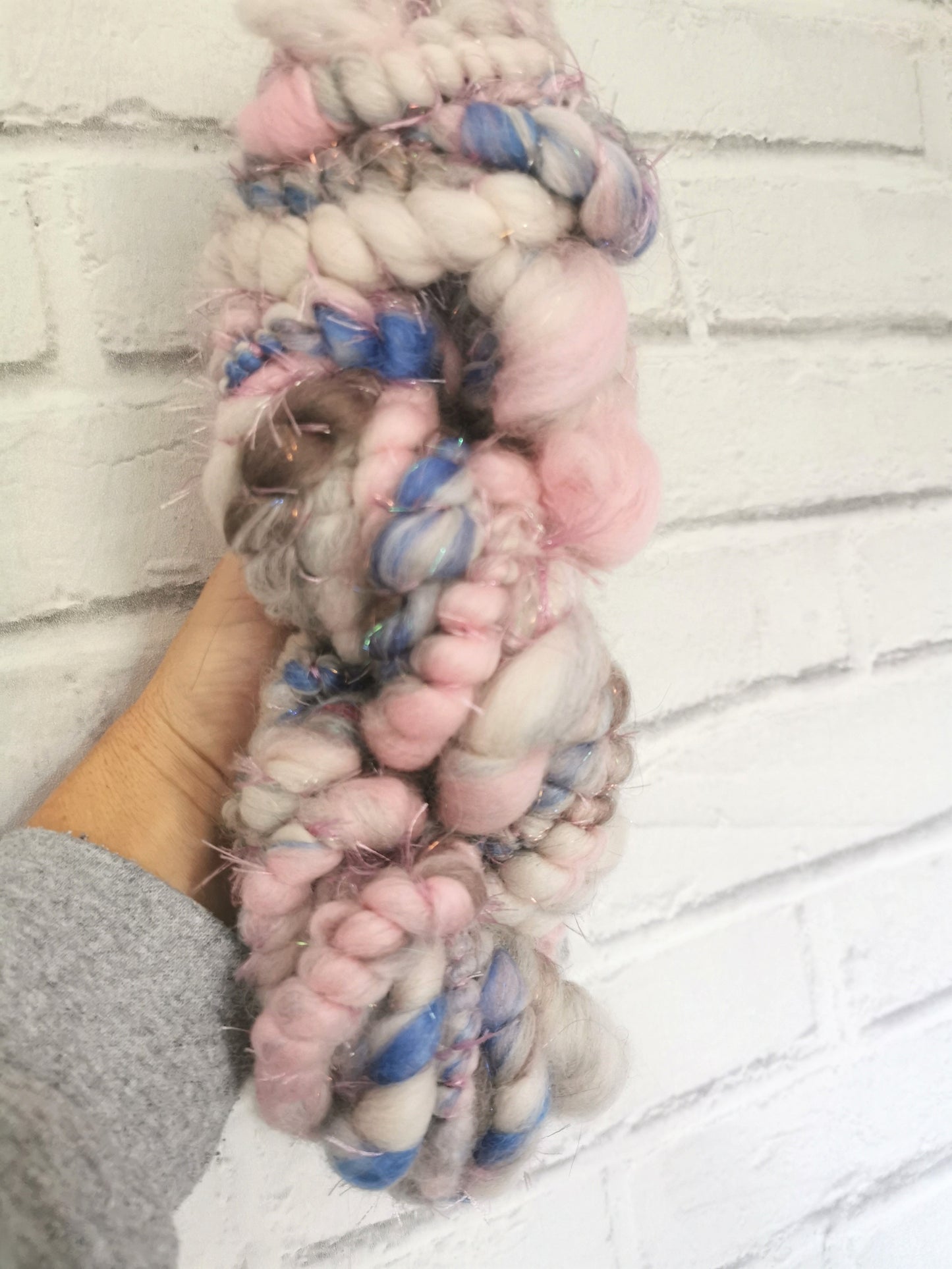 Peek a Boo - Handspun Art Yarn
