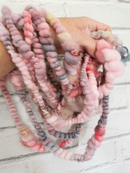Peony - Handspun Art Yarn