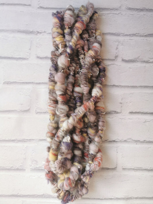 Pewter Passion - Handspun Art Yarn