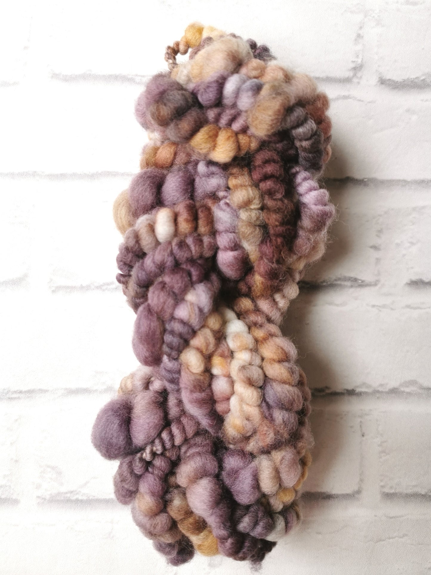Purple Sands - Handspun Art Yarn
