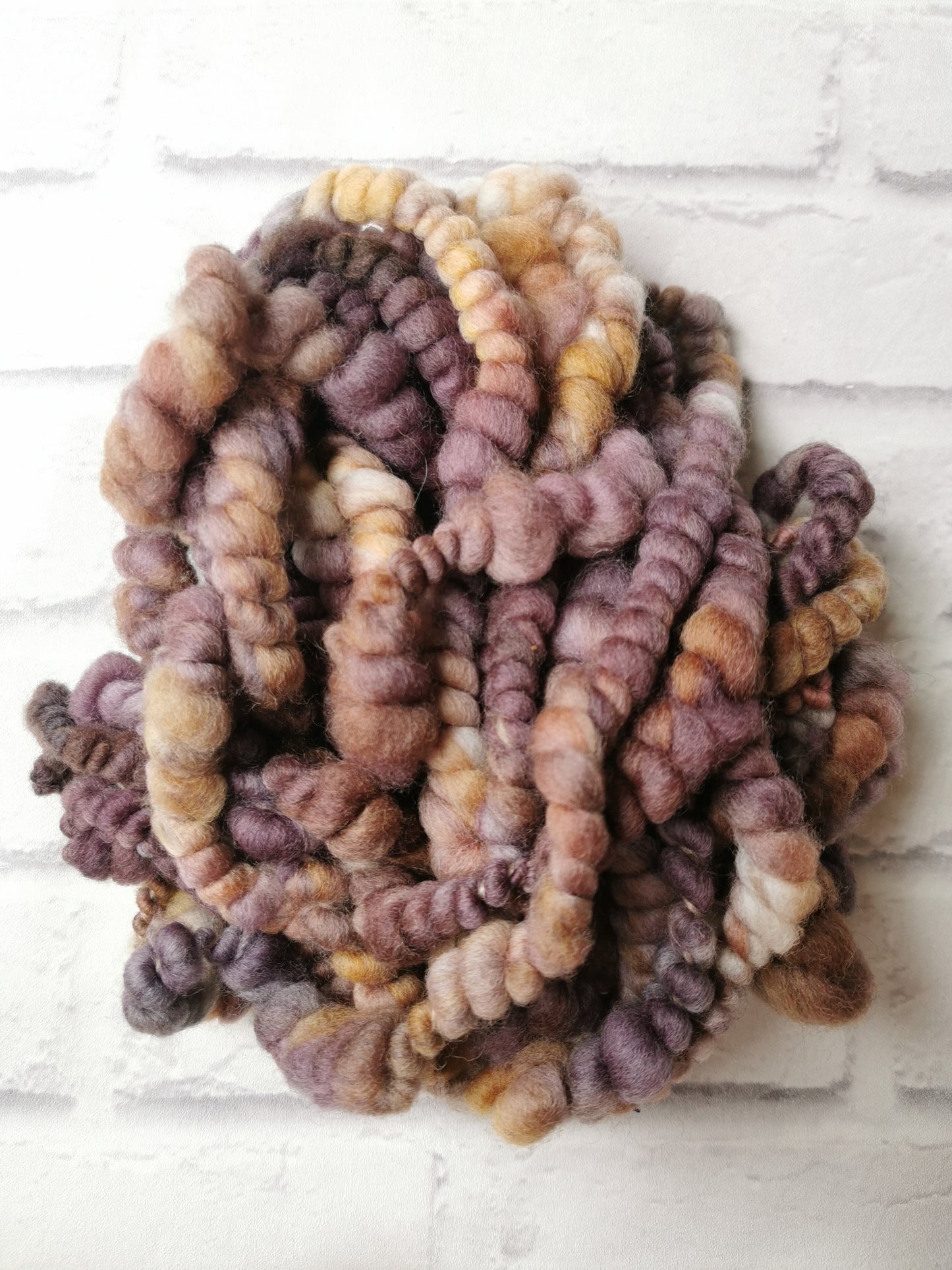 Purple Sands - Handspun Art Yarn