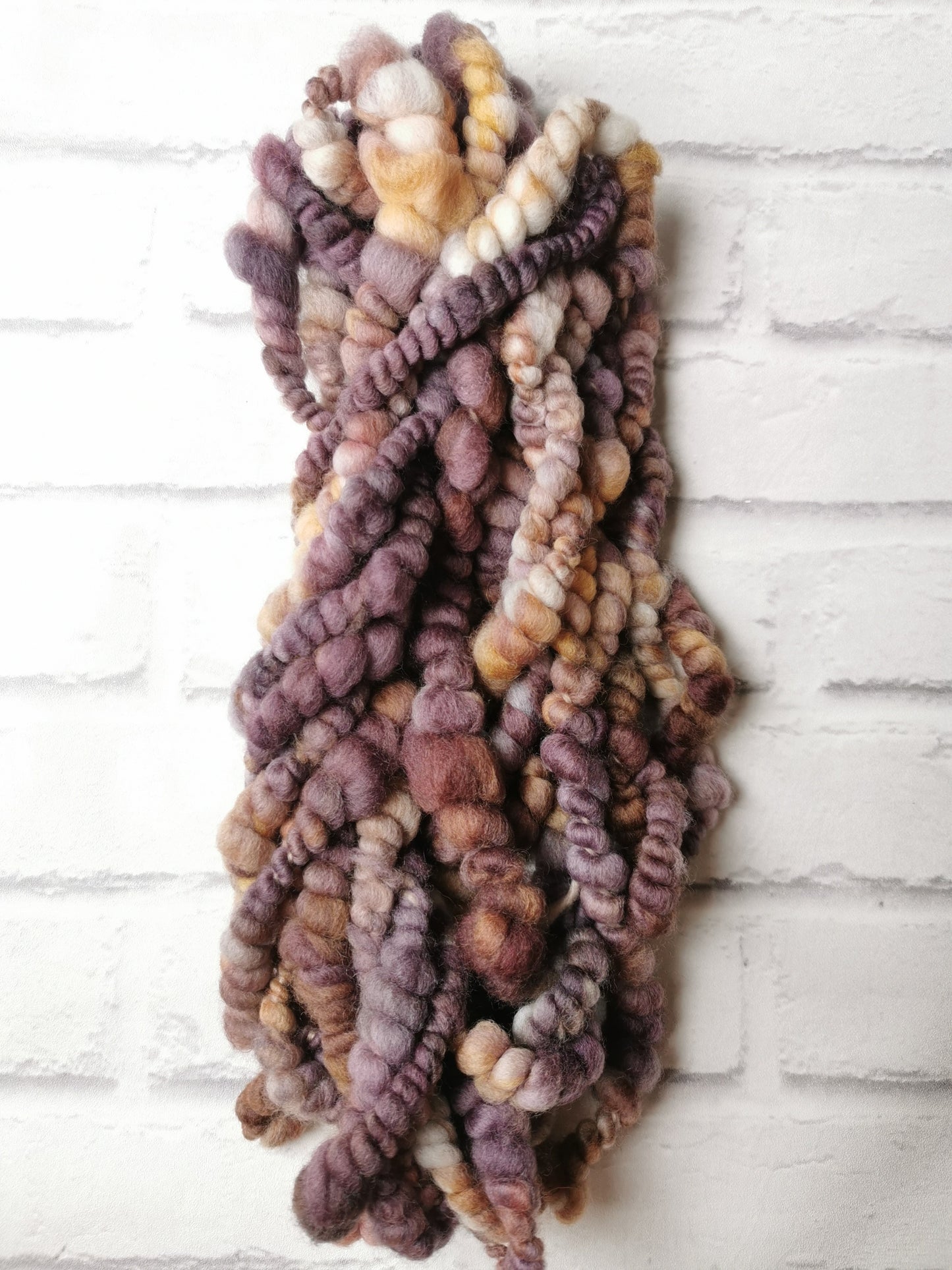 Purple Sands - Handspun Art Yarn
