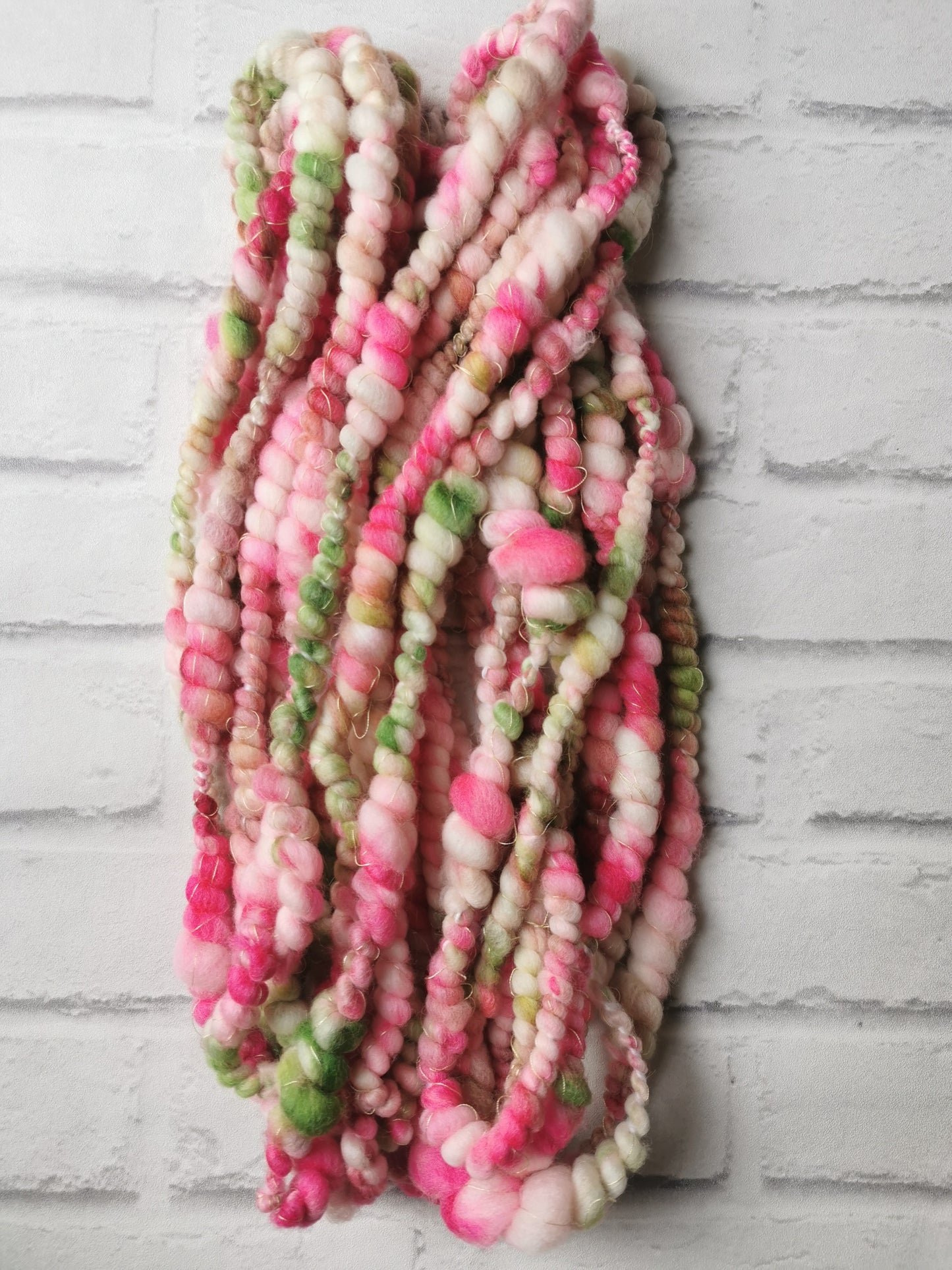 Rose Garden - Handspun Art Yarn