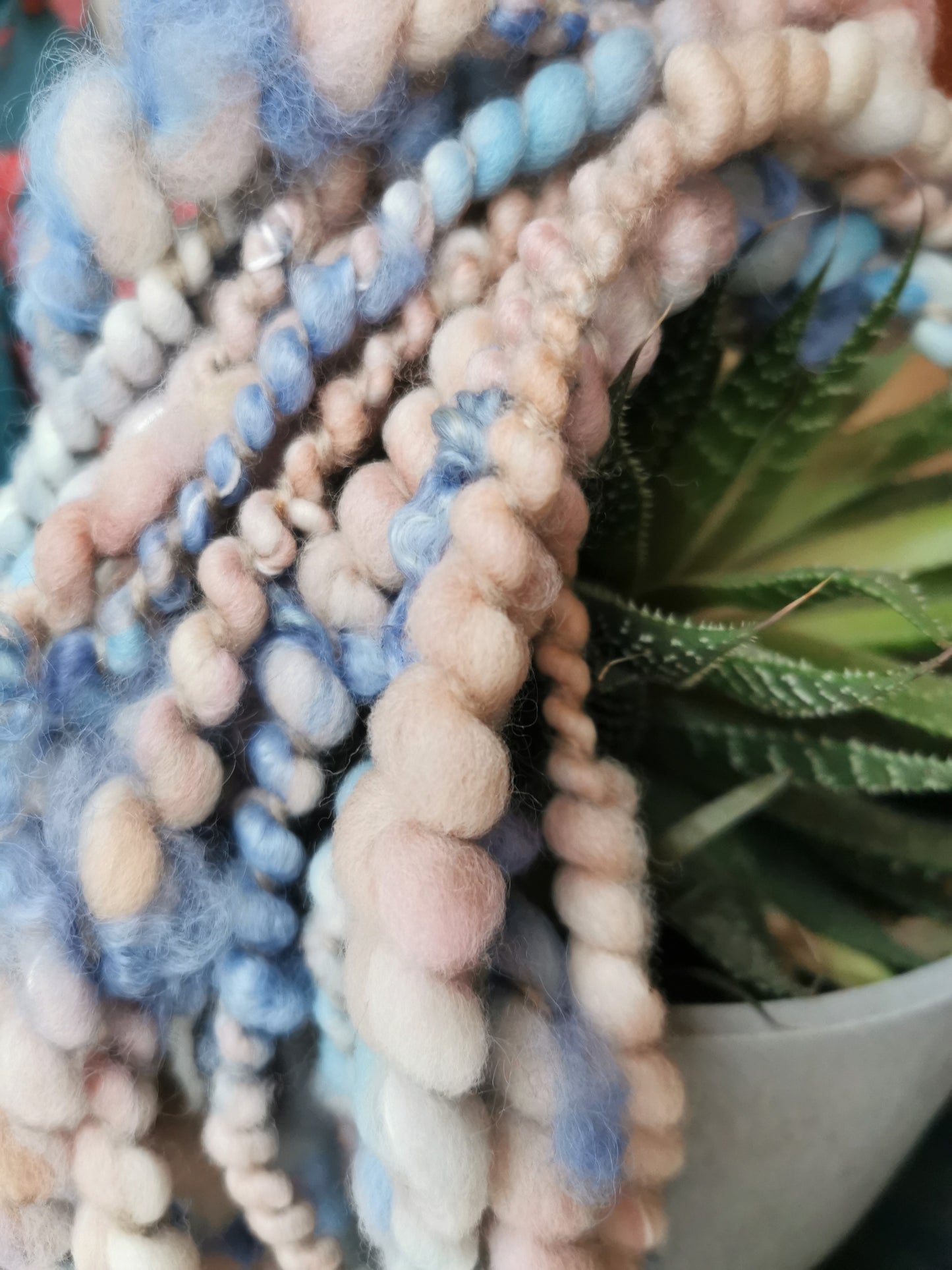 Sandy Beach - Handspun Art Yarn