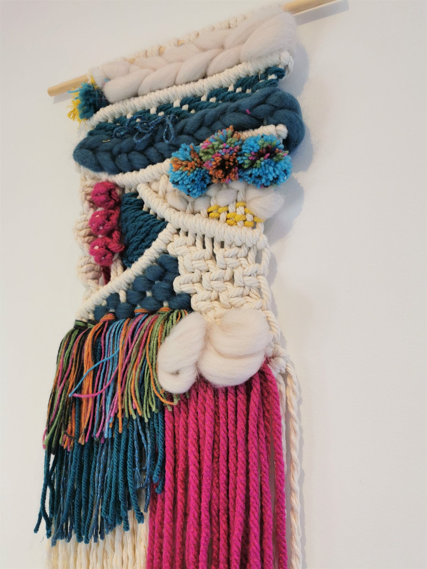 Macraweave - Teal & Pink