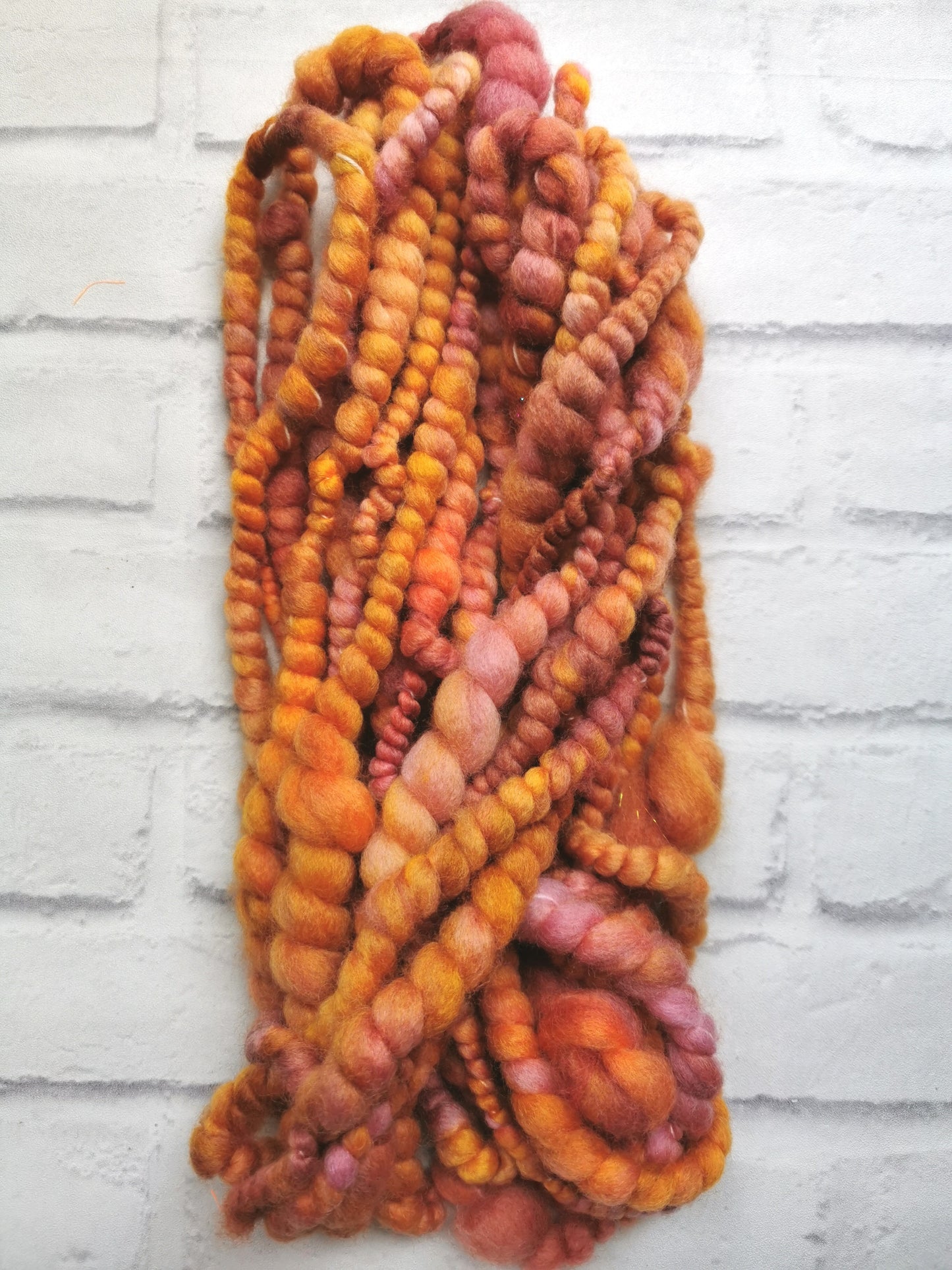 Autumn Theme - Handspun Art Yarn