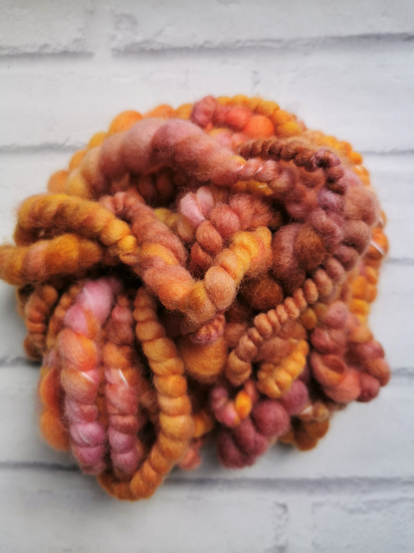 Autumn Theme - Handspun Art Yarn