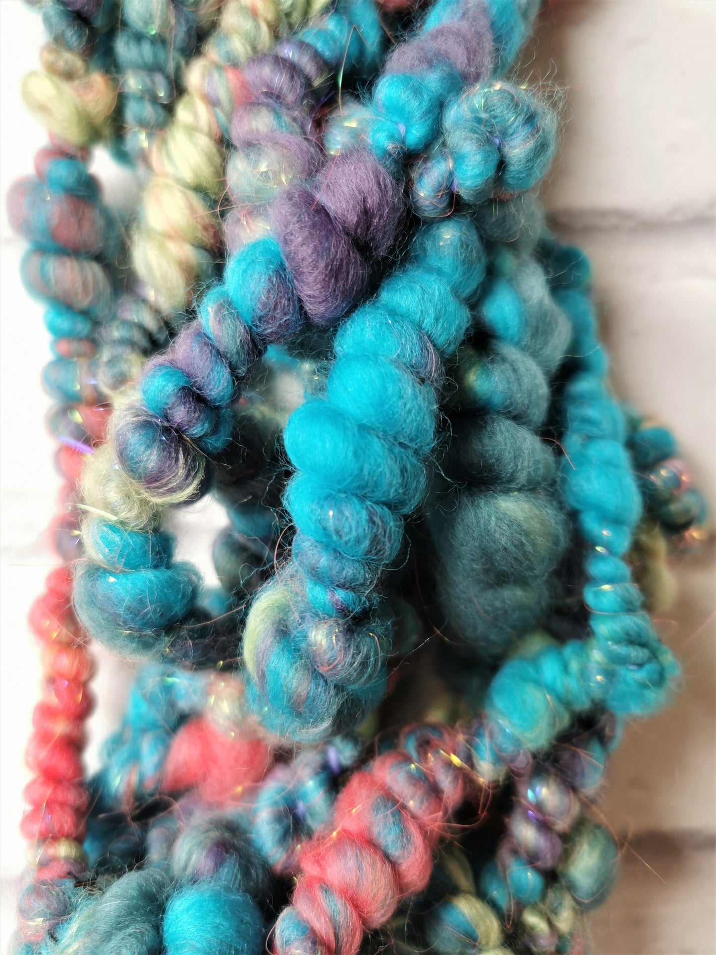 Bird of Paradise - Handspun Art  Yarn