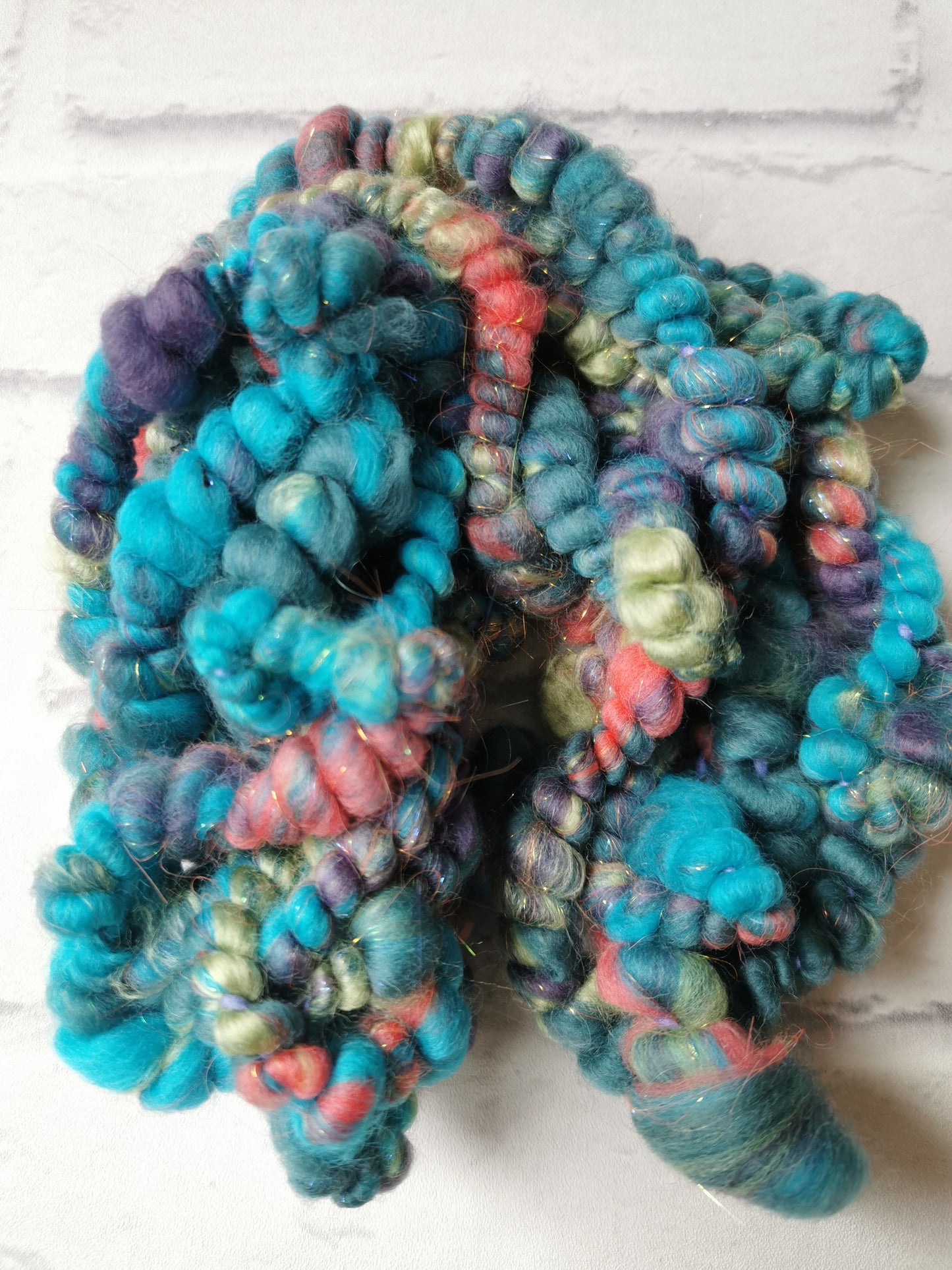 Bird of Paradise - Handspun Art  Yarn