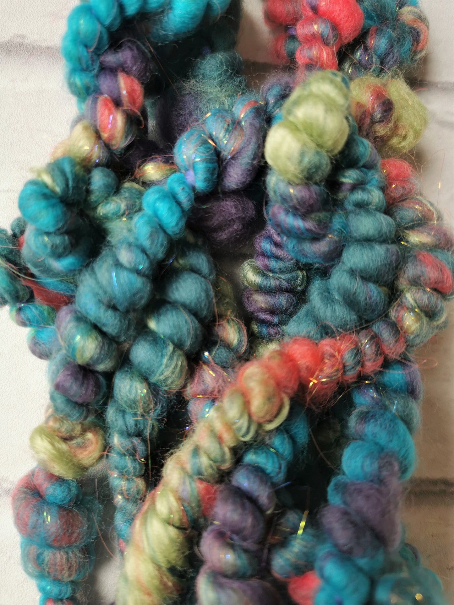 Bird of Paradise - Handspun Art  Yarn