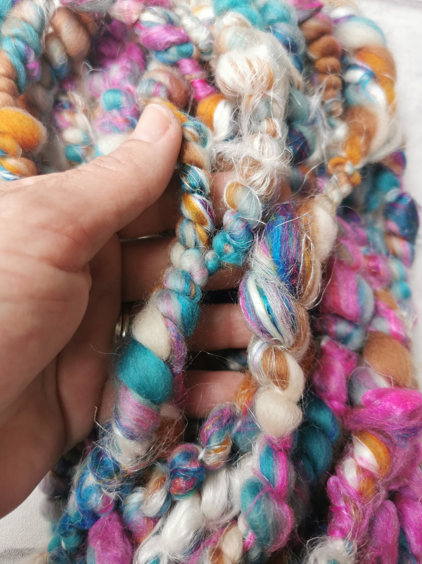 Dreamcoat - Handspun Art Yarn