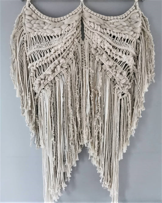 Fallen Angel - Macrame Wall Art