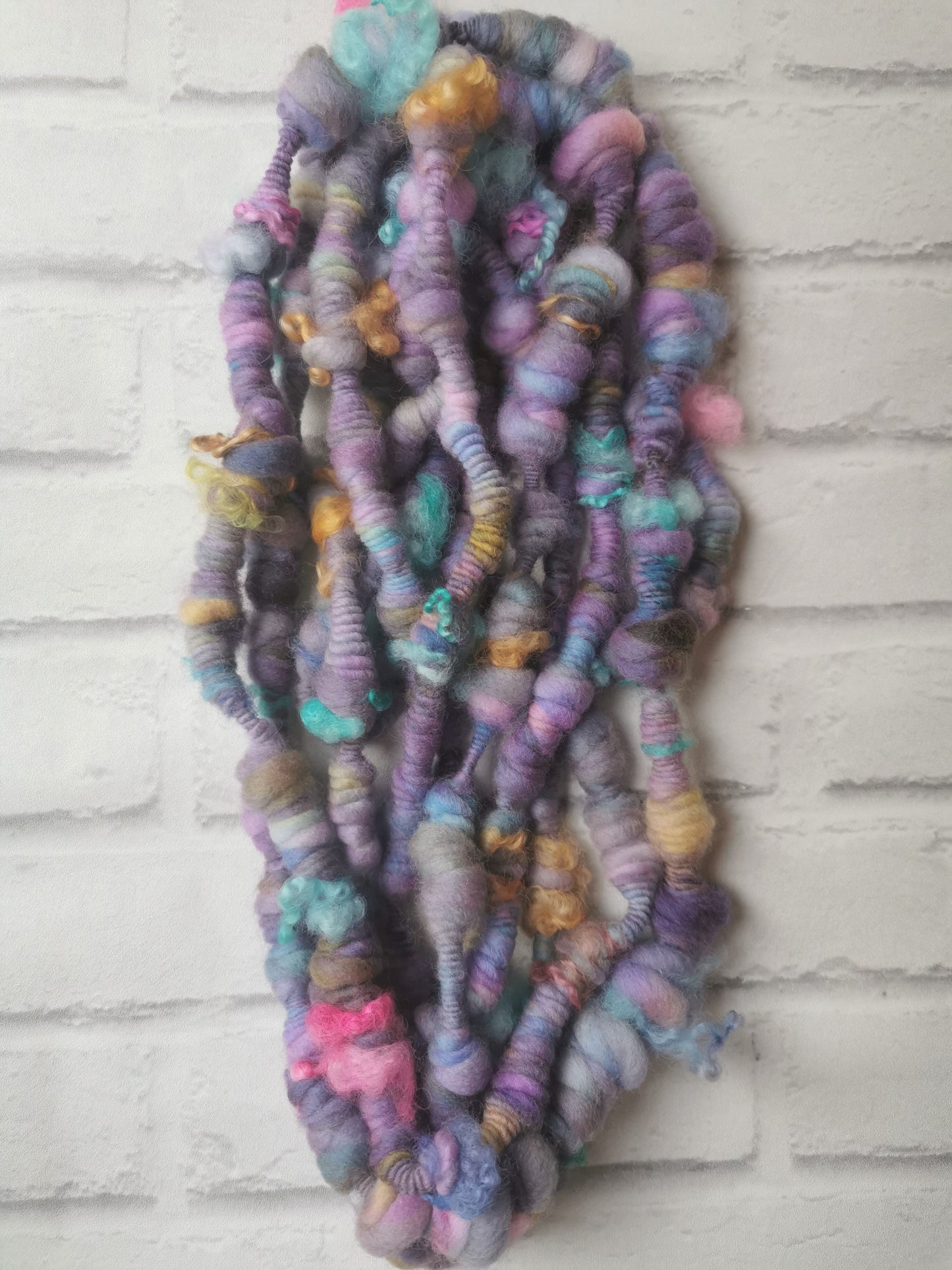 Lilac & Locks - Handspun Art yarn