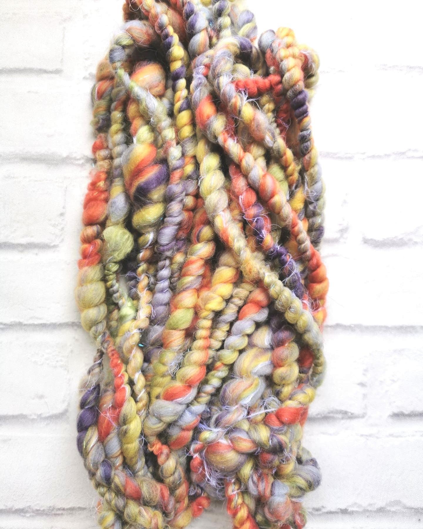 Spicy - Handspun Art Yarn