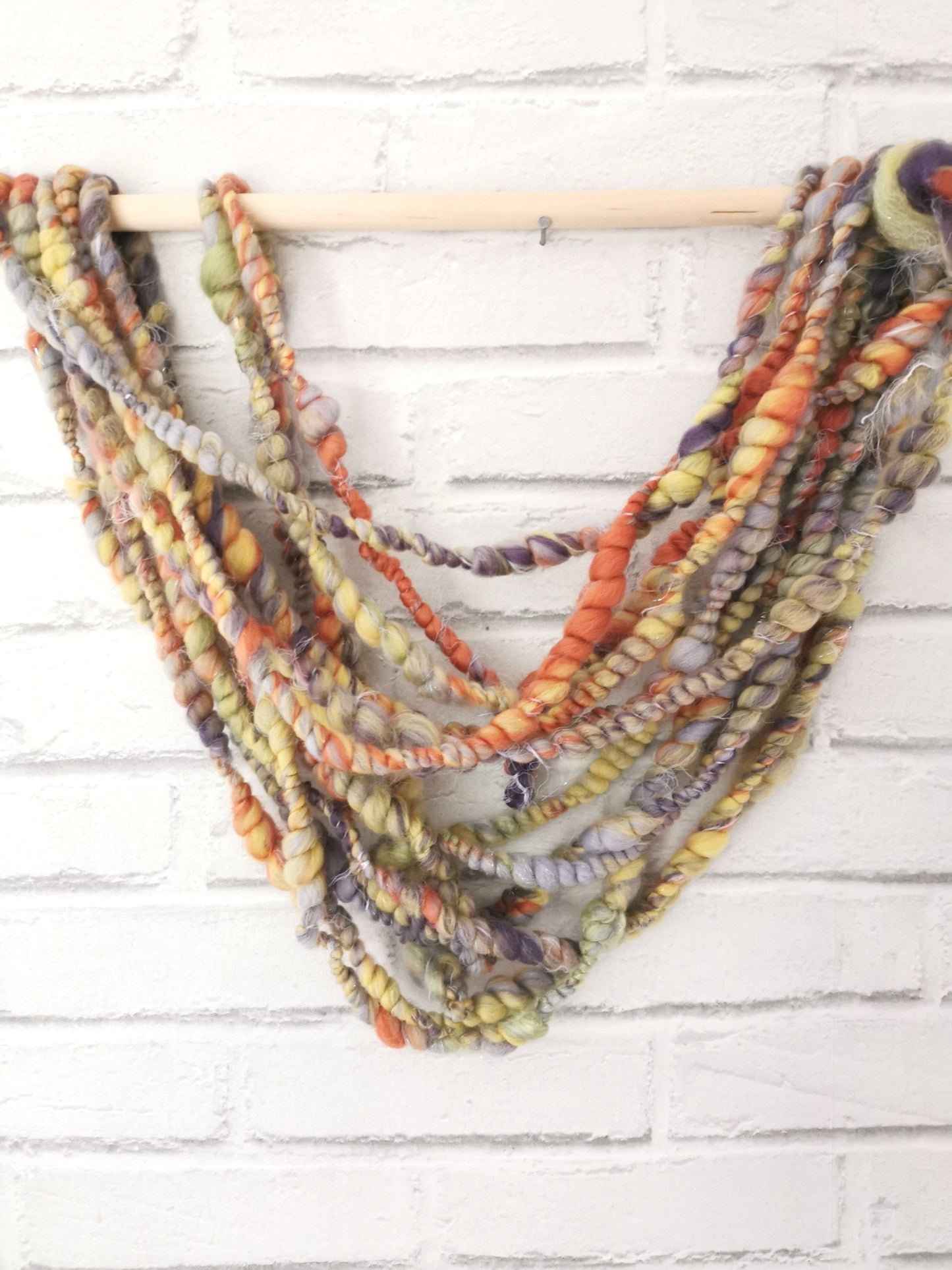 Spicy - Handspun Art Yarn