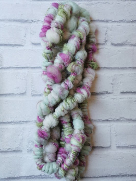 Summer Succulent - Handspun Art Yarn