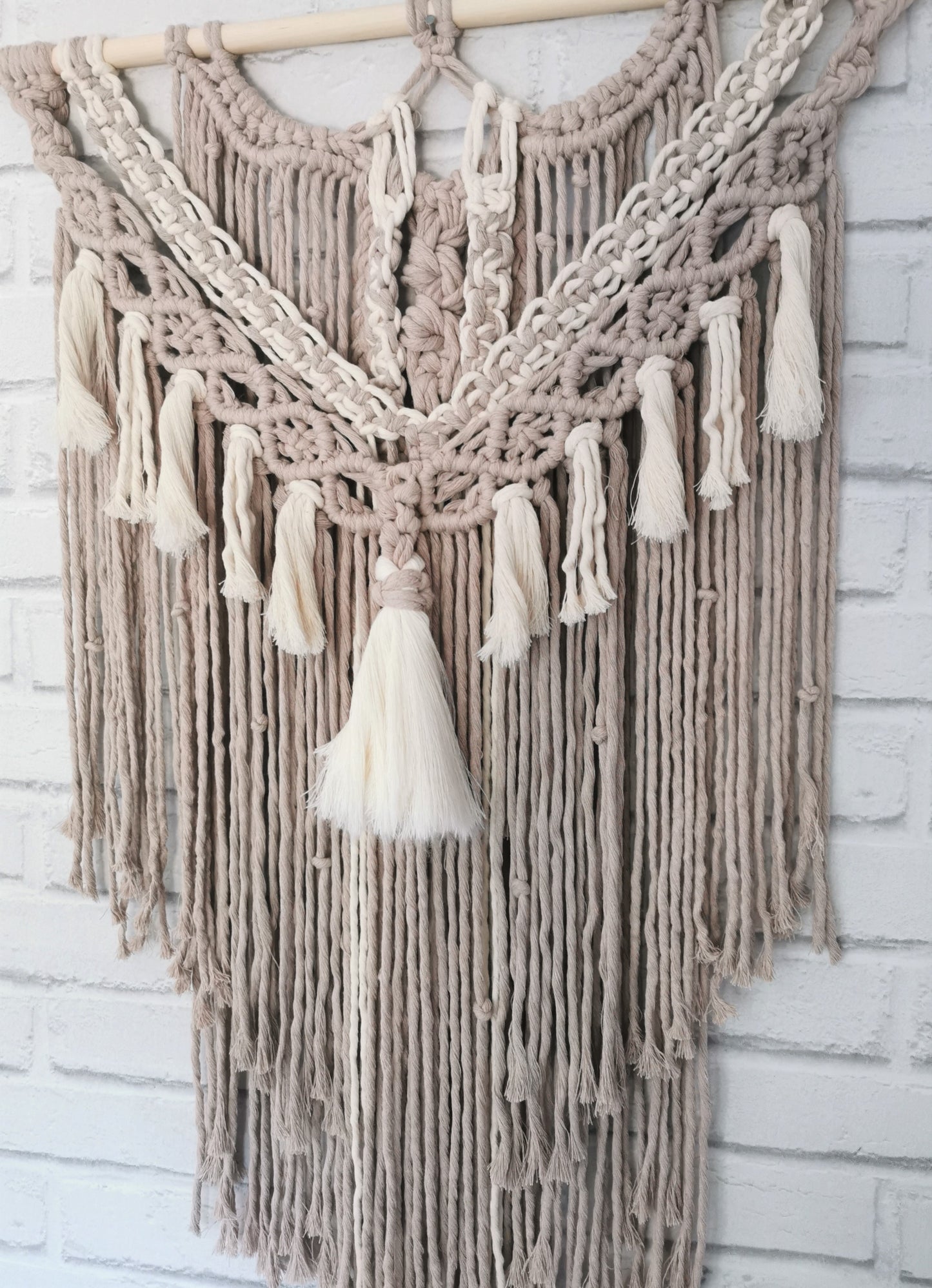 Macrame Wall Art - Latte