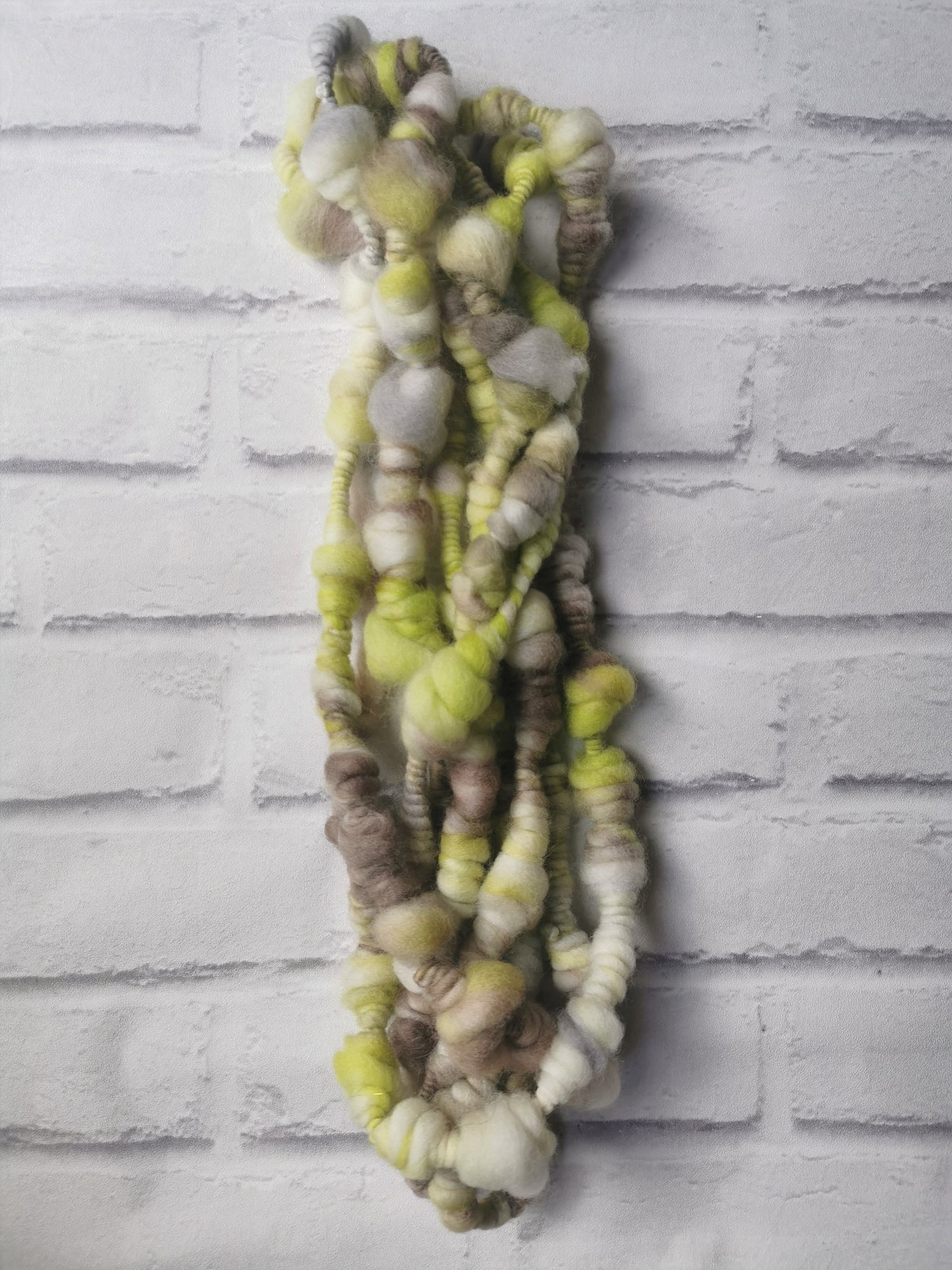 Greenfinch - Handspun Art Yarn