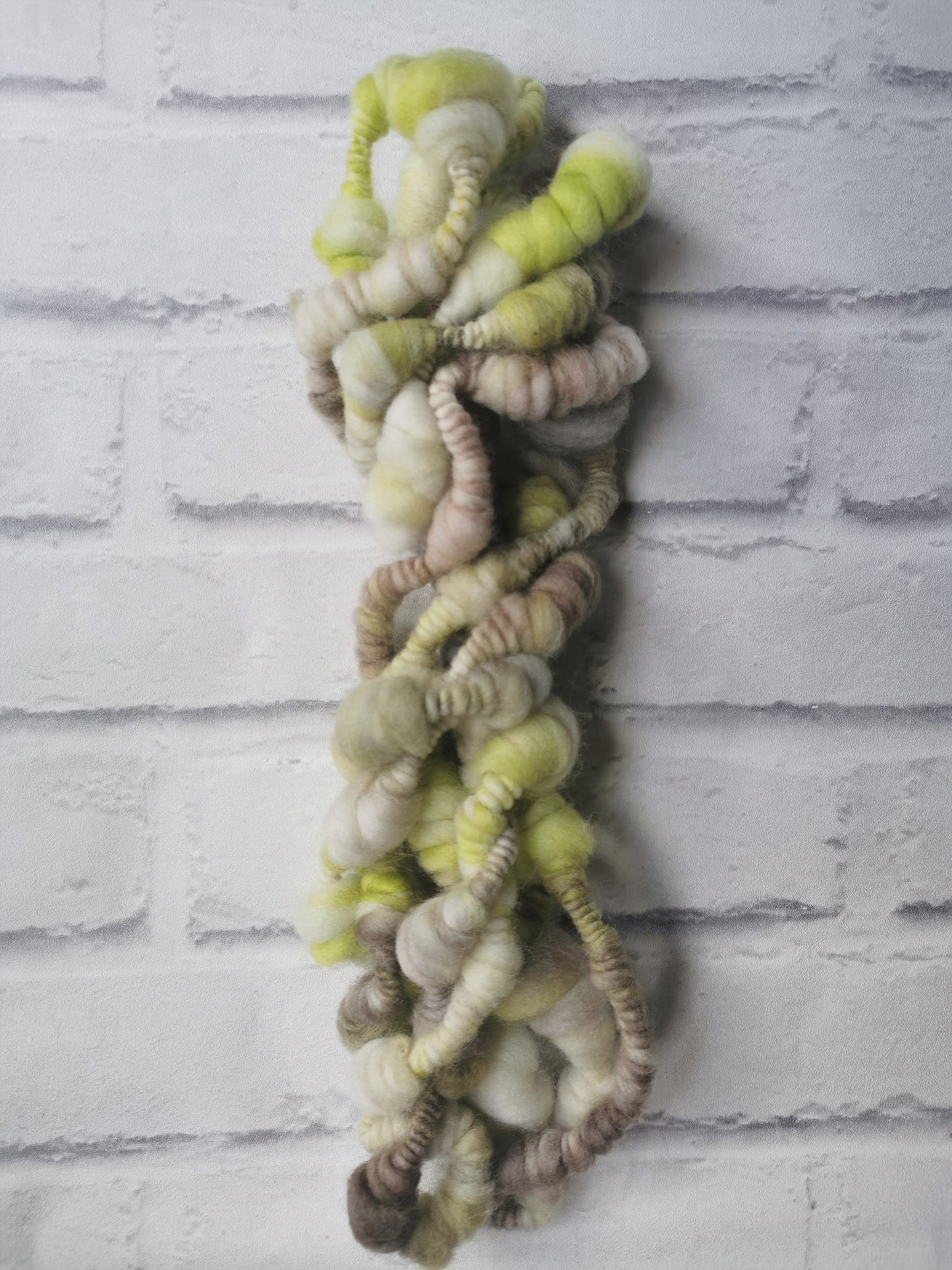 Greenfinch - Handspun Art Yarn